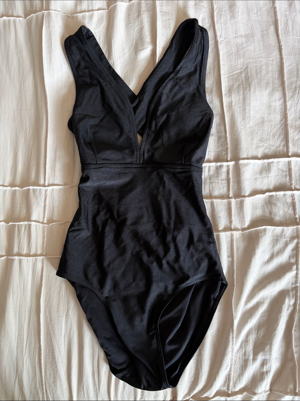 Albion Classic Black One-Piece Swimsuit